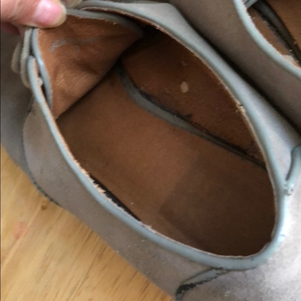 🏖Pre owned used DV Nordstrom nude suede flats - Picture 6 of 8
